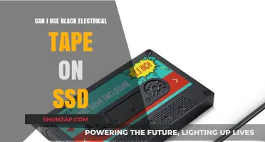 Using Black Electrical Tape on SSDs: Safe or Risky Practice?