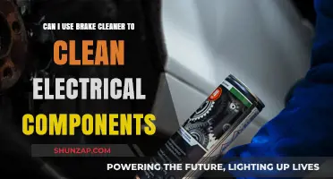 Brake Cleaner for Electrical Components: Safe or Risky Cleaning Hack?