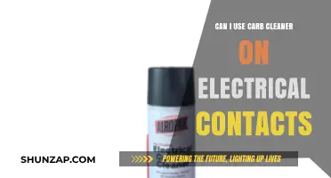 Using Carb Cleaner on Electrical Contacts: Safe or Risky?