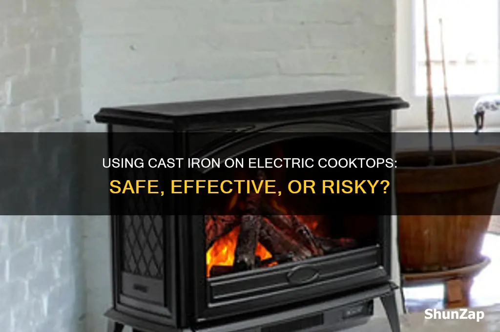 can i use cast iron on electric cooktop