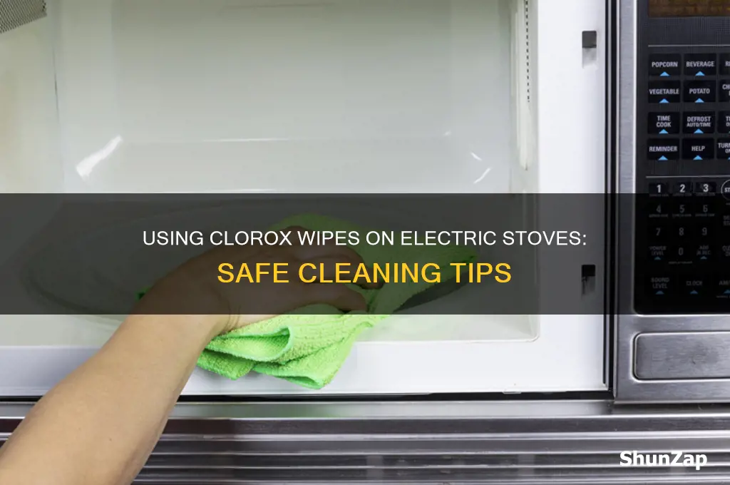 can i use clorox wipes on electric stove