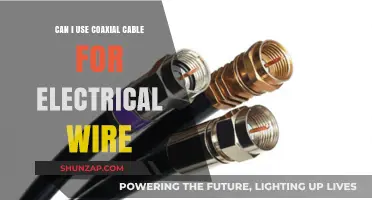 Using Coaxial Cable as Electrical Wire: Risks and Alternatives Explained