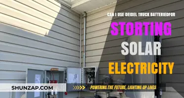 Using Deep Cycle Truck Batteries for Solar Energy Storage: What You Need to Know