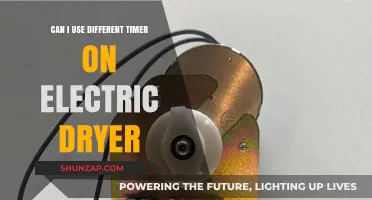 Using Different Timers on Electric Dryers: Compatibility and Safety Tips