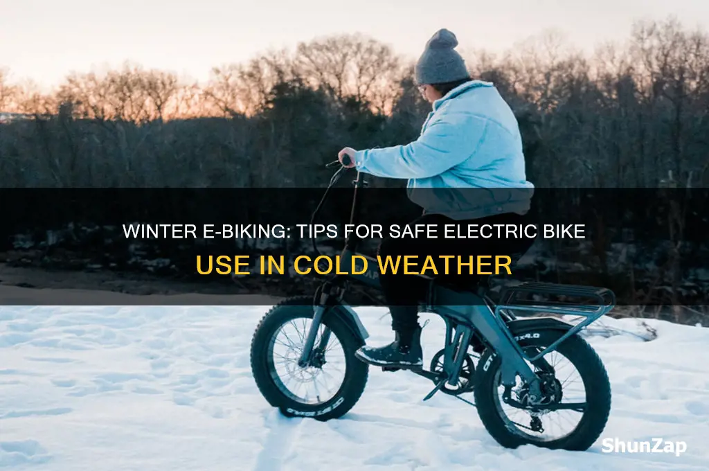 can i use electric bike in winter