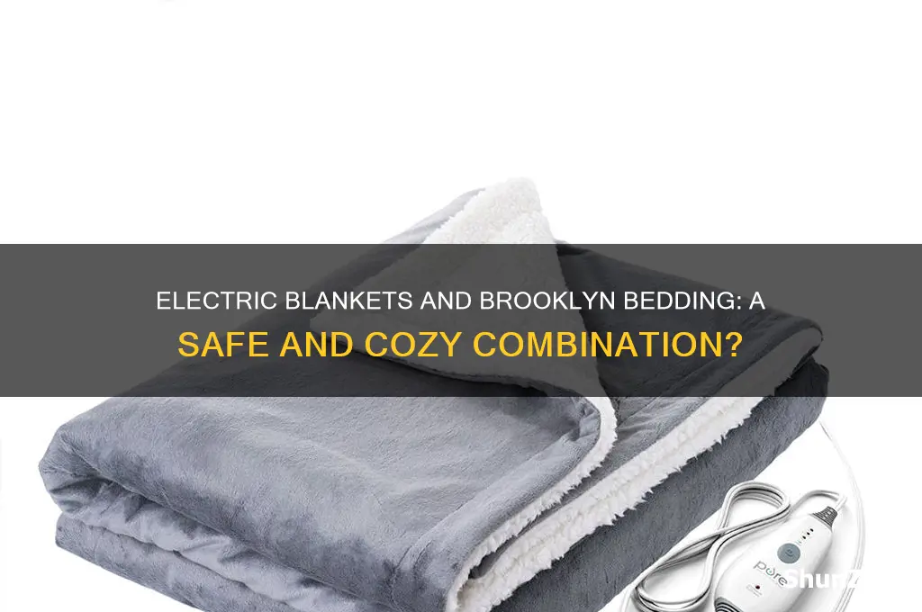 can i use electric blanket brooklyn bedding