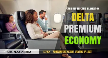Electric Blankets in Delta Premium Economy: Allowed or Not?