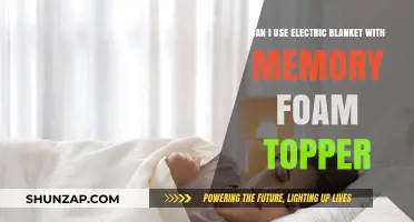 Electric Blankets and Memory Foam Toppers: Safe Usage Guide