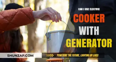 Using Electric Cookers with Generators: Safety Tips and Compatibility Guide