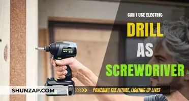 Using an Electric Drill as a Screwdriver: Pros, Cons, and Tips