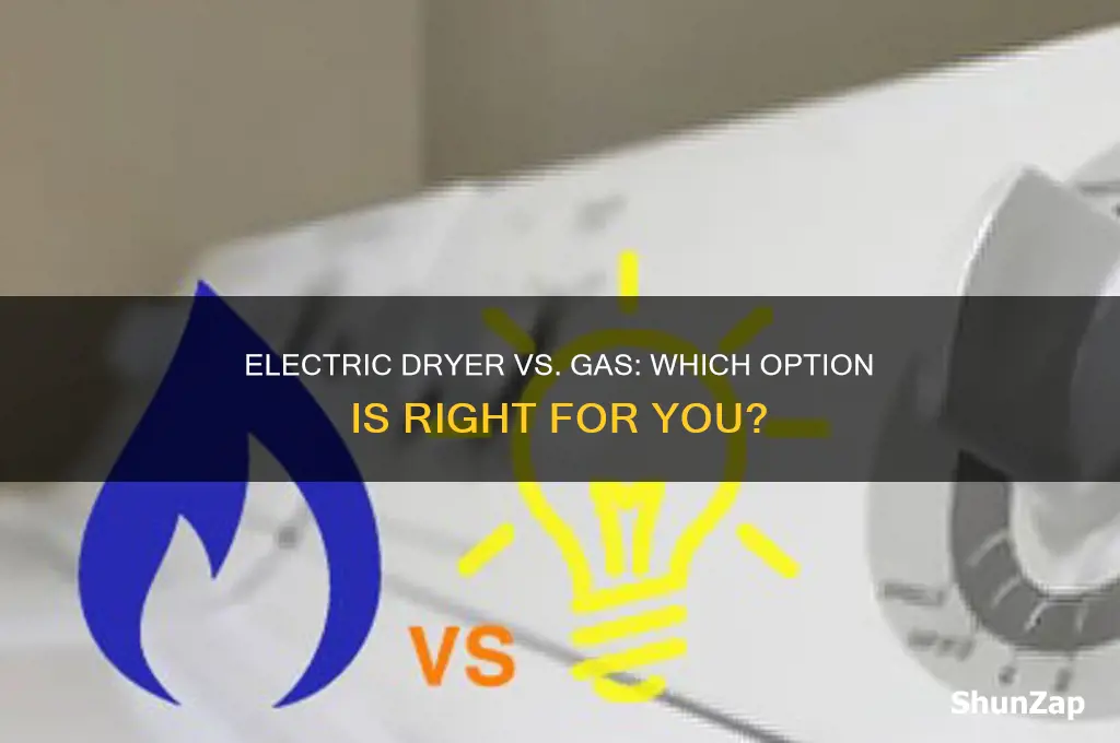 can i use electric dryer instead of gas