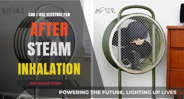 Using Electric Fans Post-Steam Inhalation: Safe or Risky Practice?