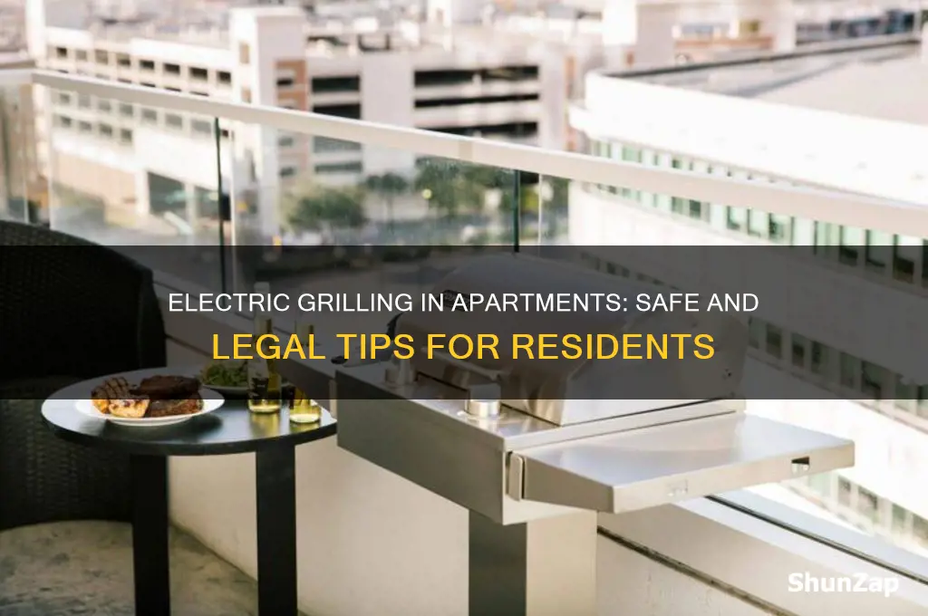 can i use electric grill at apartment complex