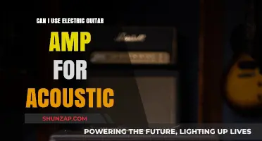 Using Electric Guitar Amps for Acoustic: Pros, Cons, and Tips