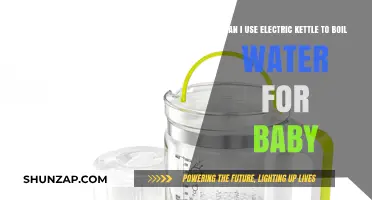 Is an Electric Kettle Safe for Boiling Baby's Water?