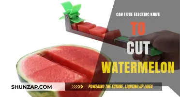 Using an Electric Knife to Cut Watermelon: Tips and Tricks