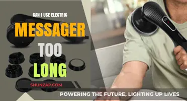 How Long Is Too Long to Use an Electric Massager Safely?