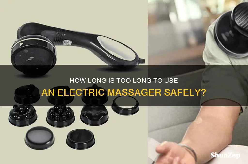 can i use electric messager too long
