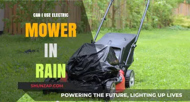 Using Electric Mowers in Rain: Safety Tips and Best Practices