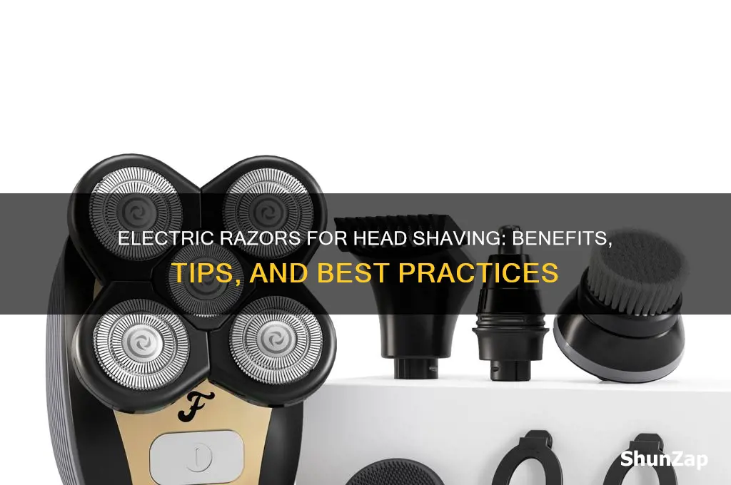 can i use electric razor for head