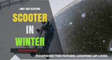 Winter Riding: Tips for Using Electric Scooters in Cold Weather