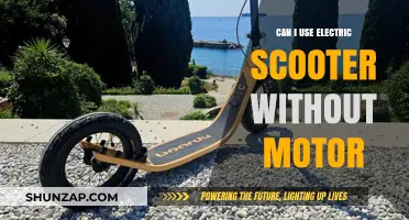 Exploring Non-Motorized Electric Scooter Alternatives: Is It Possible?