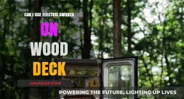 Using Electric Smokers on Wood Decks: Safety Tips and Best Practices