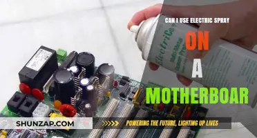 Using Electric Spray on Motherboards: Safe or Risky Practice?