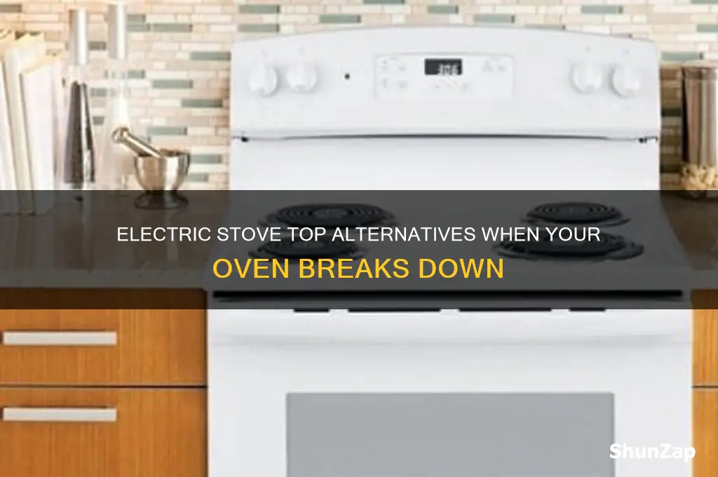 can i use electric stove top if oven is broken