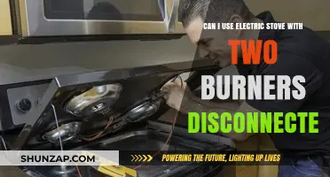 Using an Electric Stove with Two Burners Disconnected: Safe or Risky?