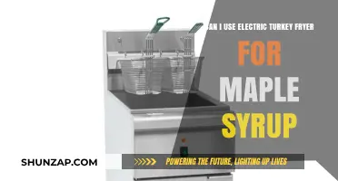 Electric Turkey Fryer for Maple Syrup: Safe and Effective?