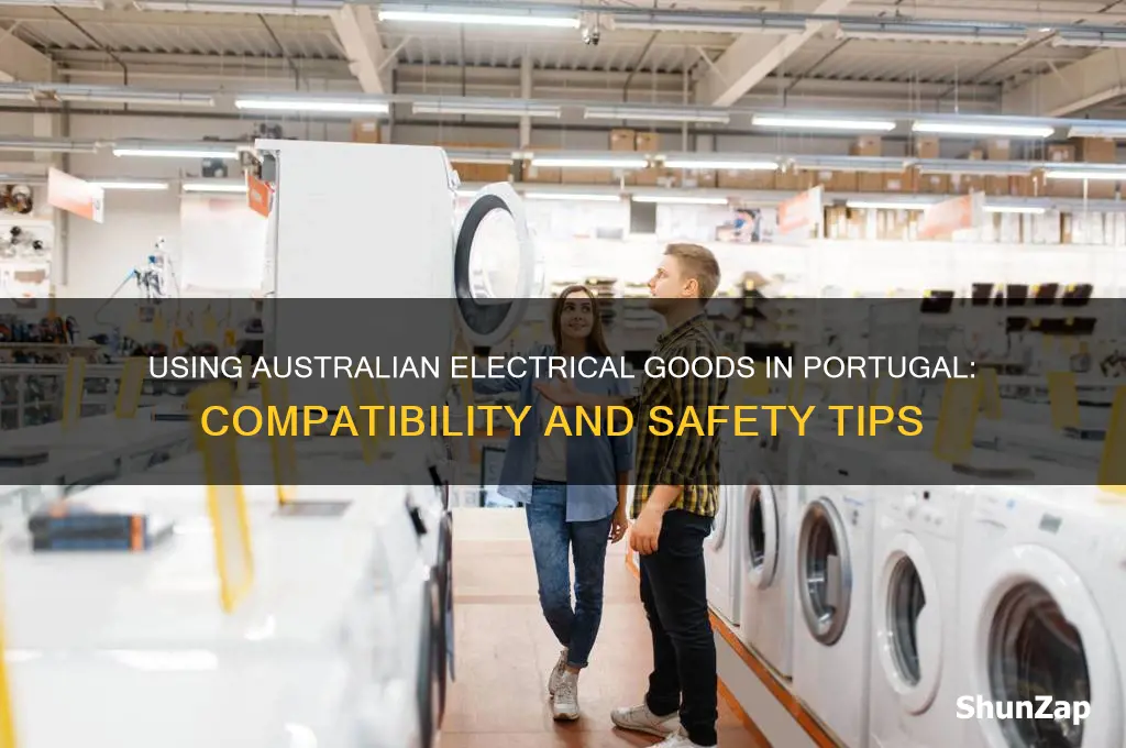 can i use electrical australian goods in portugal