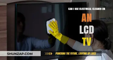 Using Electrical Cleaner on LCD TVs: Safe or Risky Practice?