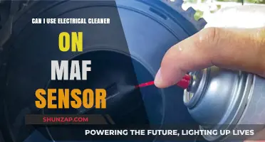 Using Electrical Cleaner on MAF Sensor: Safe or Risky?