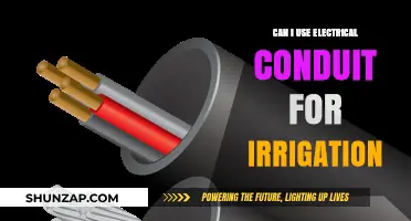 Using Electrical Conduit for Irrigation: Safe, Practical, or Risky Choice?
