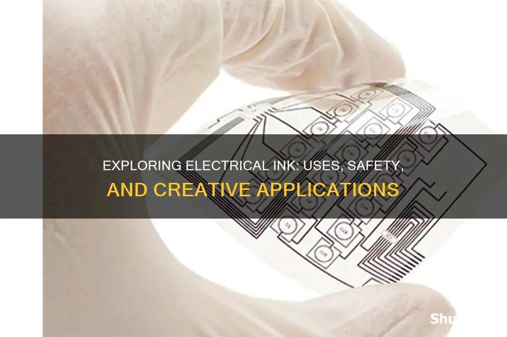 can i use electrical ink