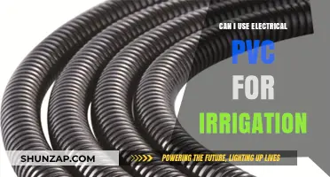 Using Electrical PVC for Irrigation: Is It Safe and Effective?