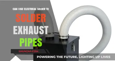 Using Electrical Solder for Exhaust Pipes: Feasible or Risky Repair?