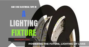 Using Electrical Tape in Lighting Fixtures: Safe or Risky Choice?