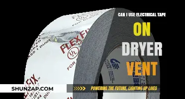 Using Electrical Tape on Dryer Vents: Safe or Risky Solution?