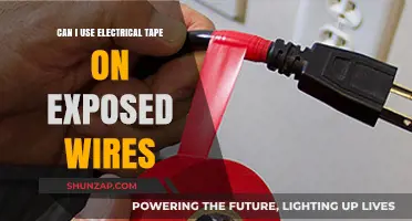 Using Electrical Tape on Exposed Wires: Safe or Risky Solution?
