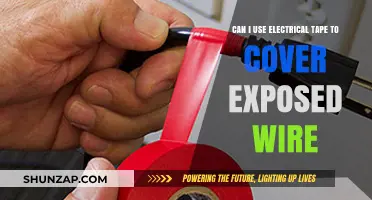 Using Electrical Tape to Cover Exposed Wires: Safe or Risky?