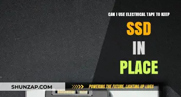 Securing Your SSD: Is Electrical Tape a Safe Solution?