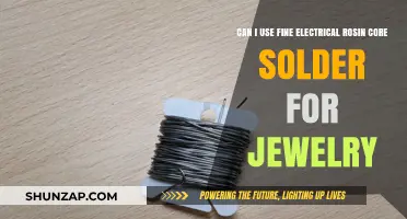 Using Fine Electrical Rosin Core Solder for Jewelry: Pros, Cons, and Tips