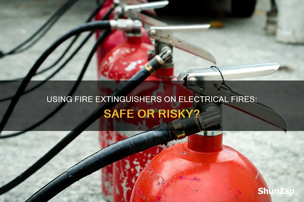 can i use fire extinguish on electric