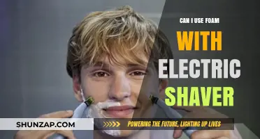 Using Foam with Electric Shavers: Benefits, Tips, and Best Practices