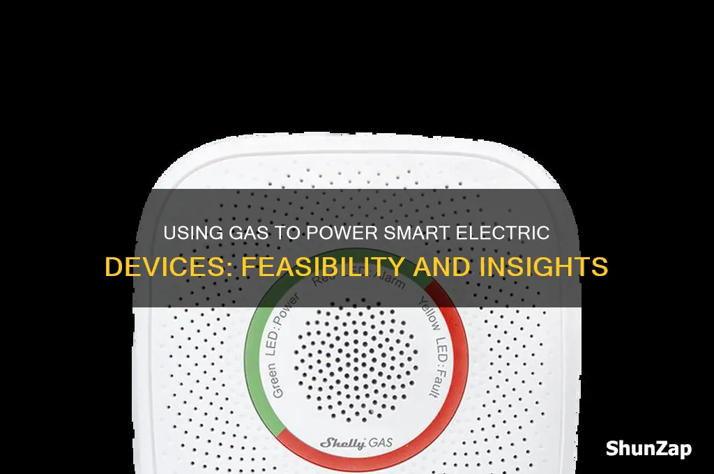 can i use gas for smart electric