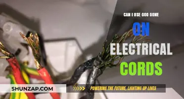 Using Goo Gone on Electrical Cords: Safe or Risky Practice?
