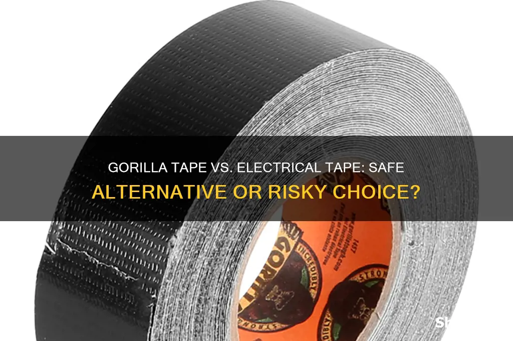 can i use gorilla tape as electrical tape