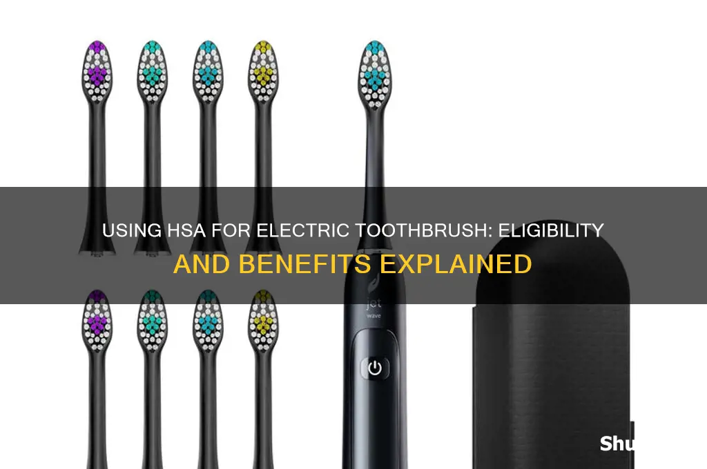 can i use hsa for electric toothbrush